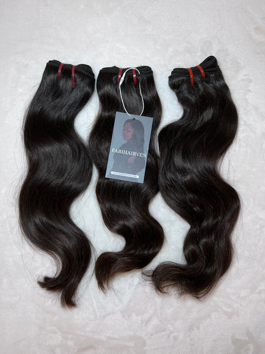 Raw Indian Natural Wavy 3-bundle deal