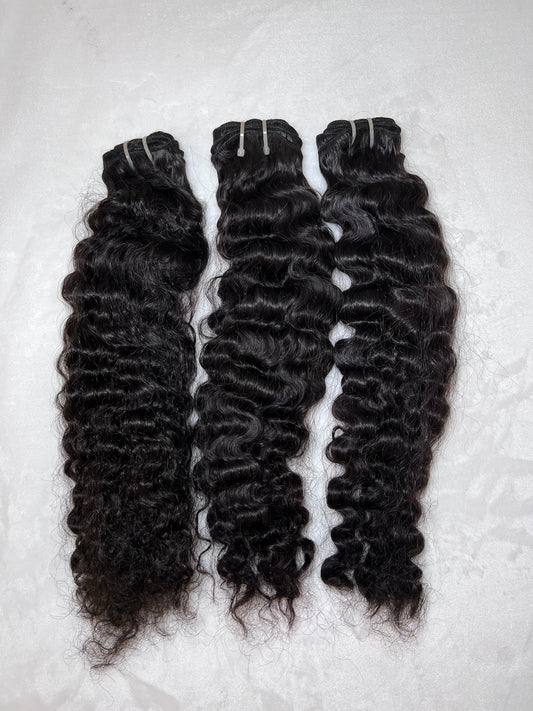 3-bundle deals Raw Burmese Curls