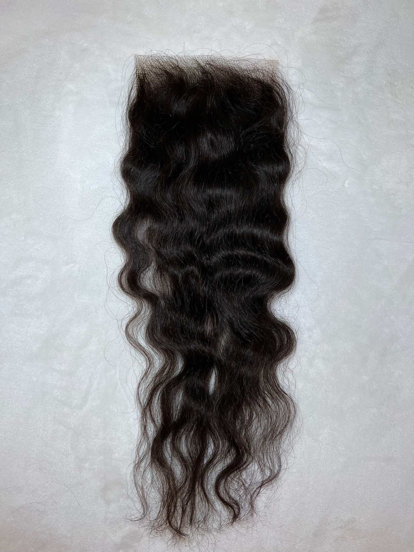Raw Indian Curly 5x5 hd Closure